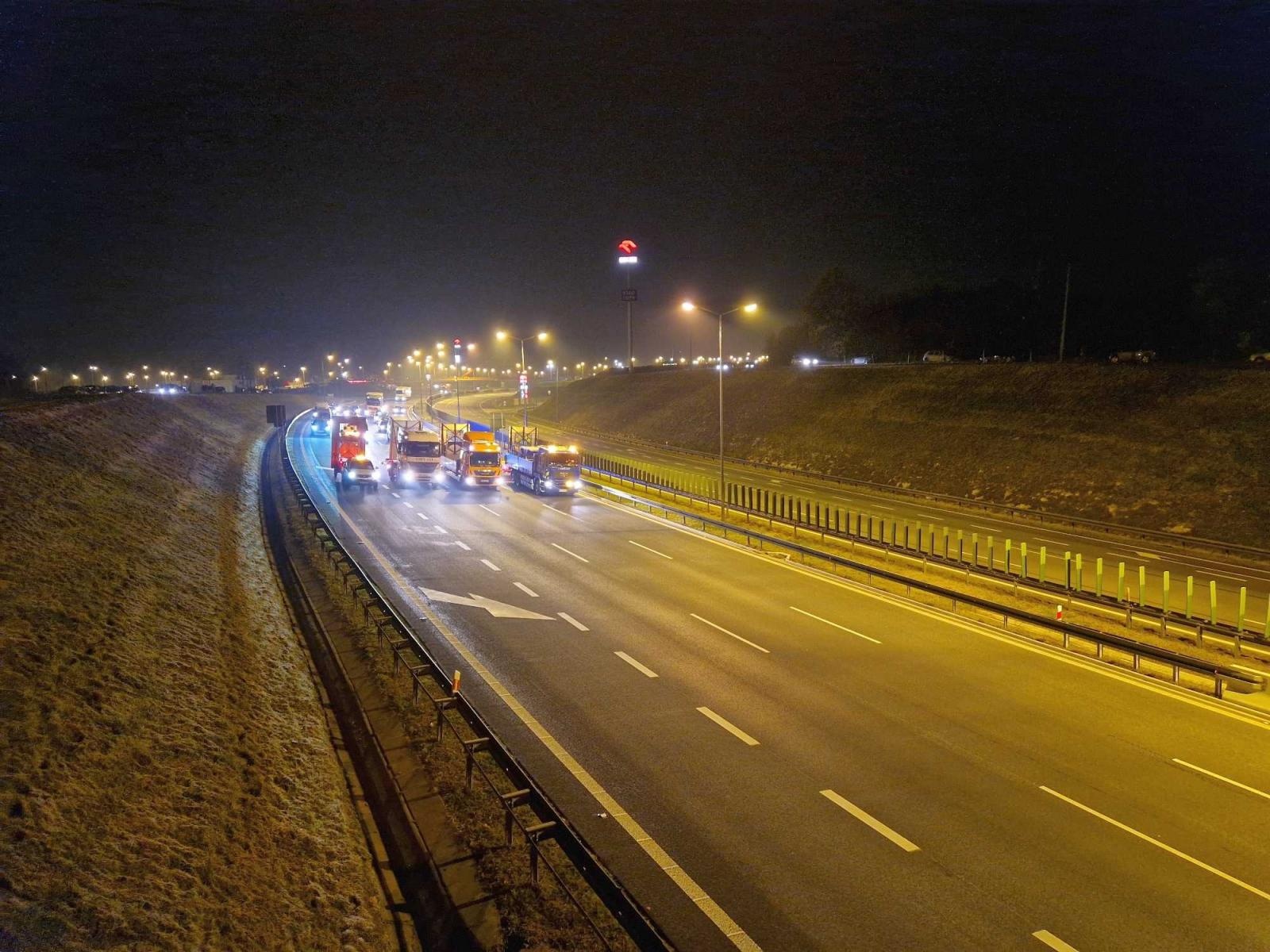 Zdjęcie w galerii na portalu naszraciborz.pl: Pierwszy transport maszyny TBM dotarł do celu. Dwa kolejne przejadą przez nasz region wiadomości z regionu