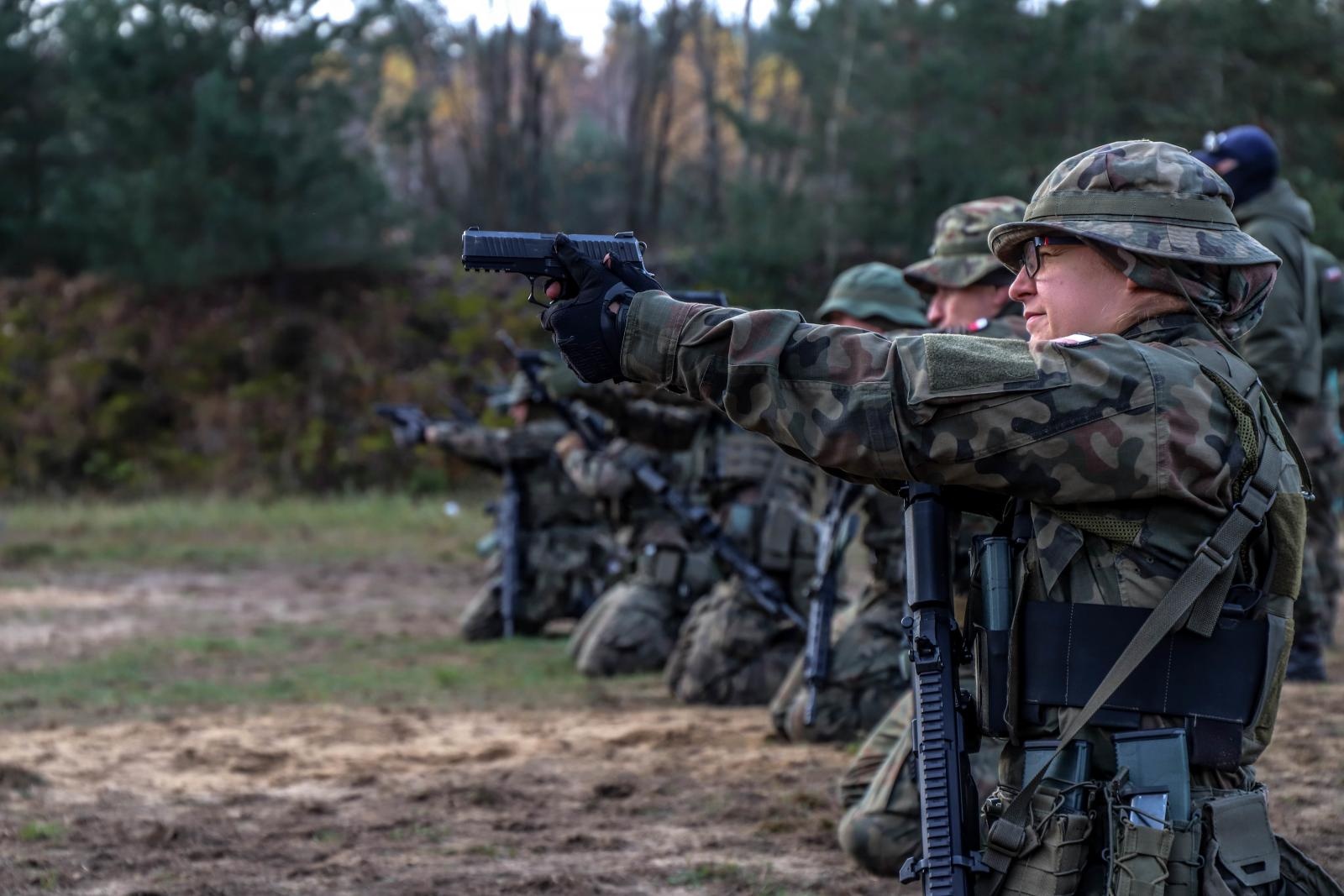 Zdjęcie w galerii na portalu naszraciborz.pl: Śląscy Terytorialsi szkolą się zgodnie z ideą patrona wiadomości z regionu