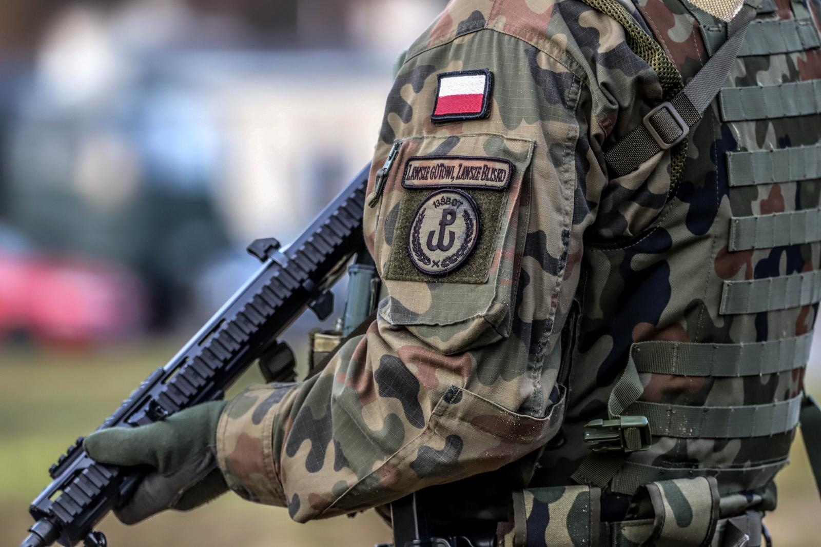 Zdjęcie w galerii na portalu naszraciborz.pl: Śląscy Terytorialsi szkolą się zgodnie z ideą patrona wiadomości z regionu