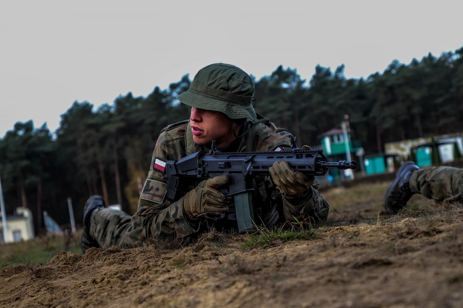 Zdjęcie w galerii na portalu naszraciborz.pl: Śląscy Terytorialsi szkolą się zgodnie z ideą patrona wiadomości z regionu