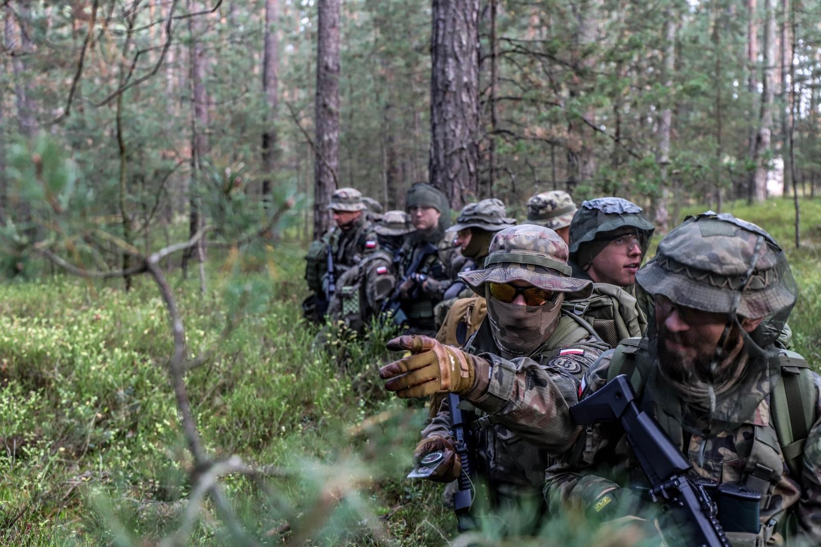 Zdjęcie w galerii na portalu naszraciborz.pl: Śląscy Terytorialsi szkolą się zgodnie z ideą patrona wiadomości z regionu