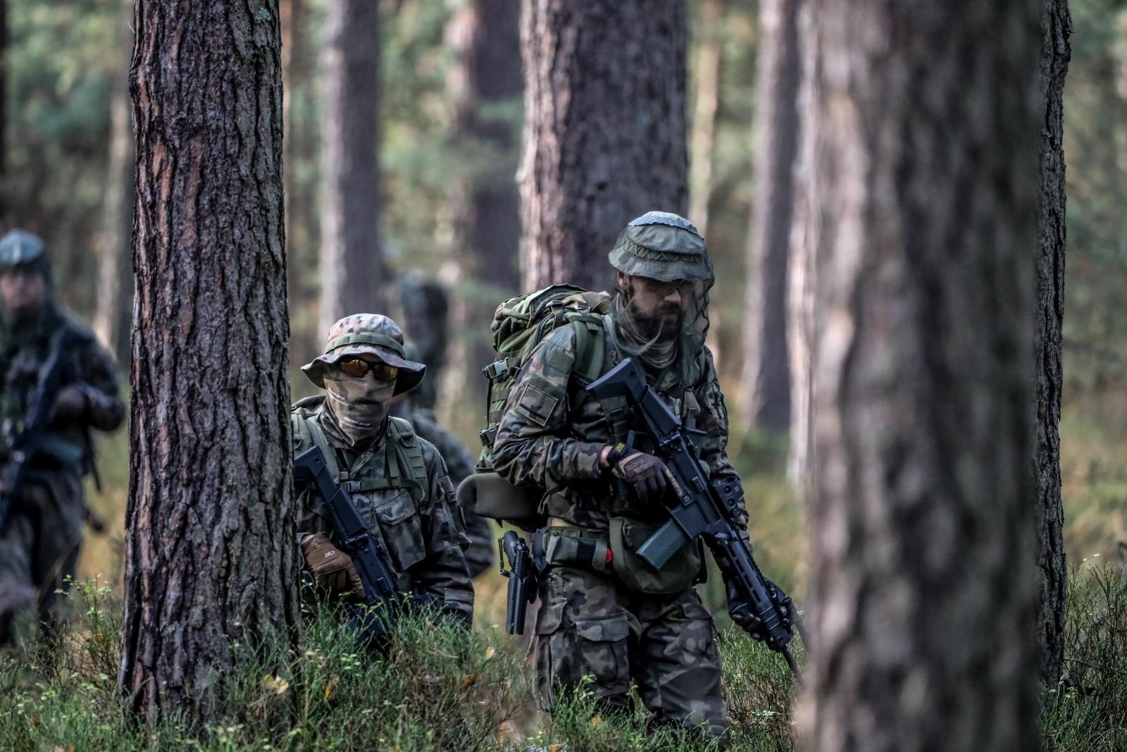 Zdjęcie w galerii na portalu naszraciborz.pl: Śląscy Terytorialsi szkolą się zgodnie z ideą patrona wiadomości z regionu