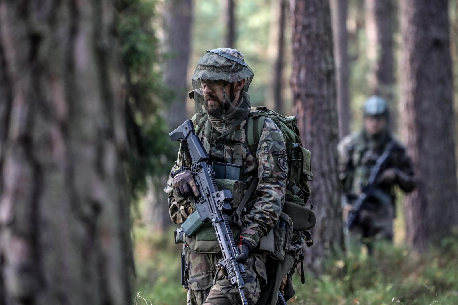 Zdjęcie w galerii na portalu naszraciborz.pl: Śląscy Terytorialsi szkolą się zgodnie z ideą patrona wiadomości z regionu