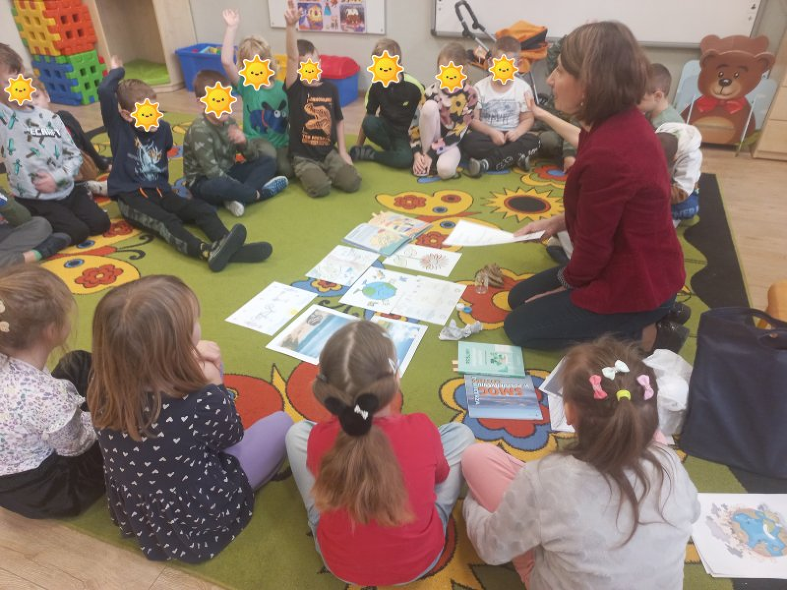 Zdjęcie w galerii na portalu naszraciborz.pl: Ekodoradczyni w Przedszkolu nr 15 wiadomości z regionu