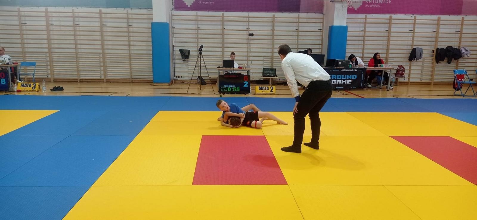 Zdjęcie w galerii na portalu naszraciborz.pl: Sparta Kuźnia Raciborska na Lidze Dzieci i Młodzieży w Ju Jitsu wiadomości z regionu