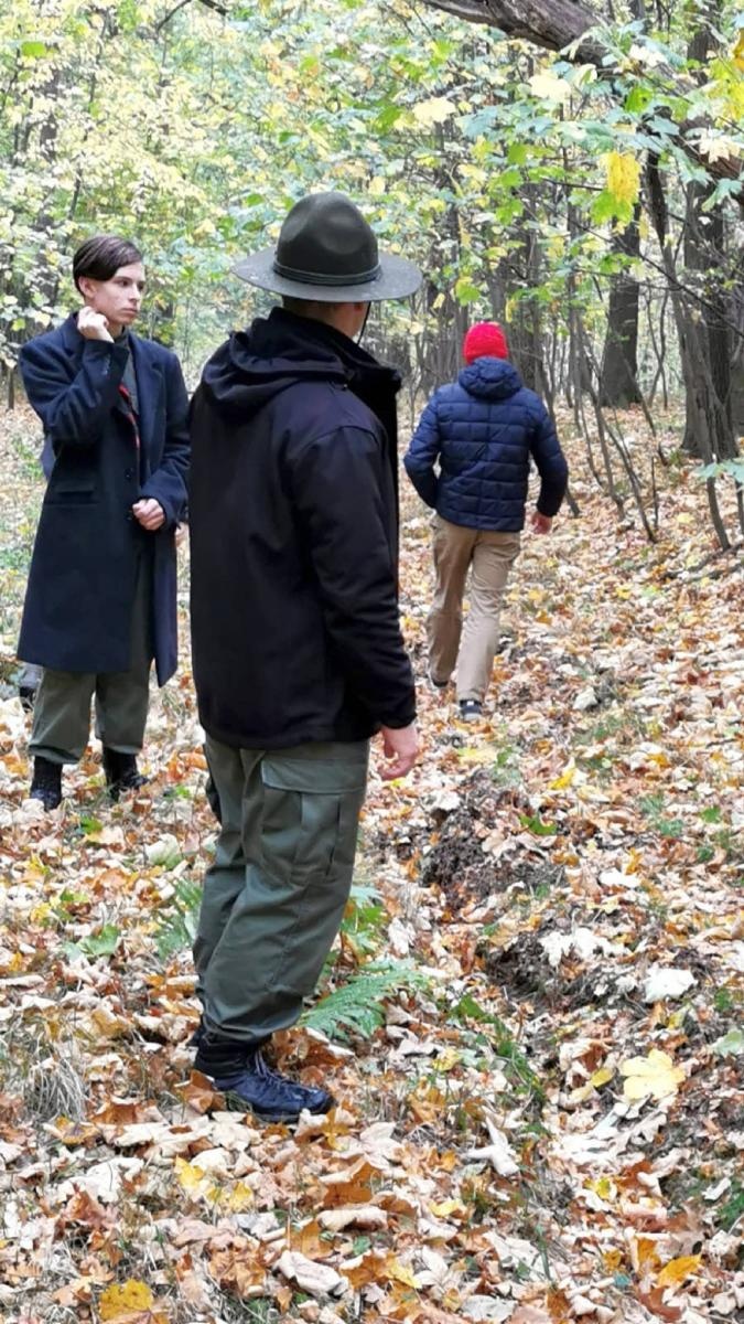 Zdjęcie w galerii na portalu naszraciborz.pl: Harcerze ZHR odwiedzili Ponięcice. Zorganizowali grę terenową wiadomości z regionu