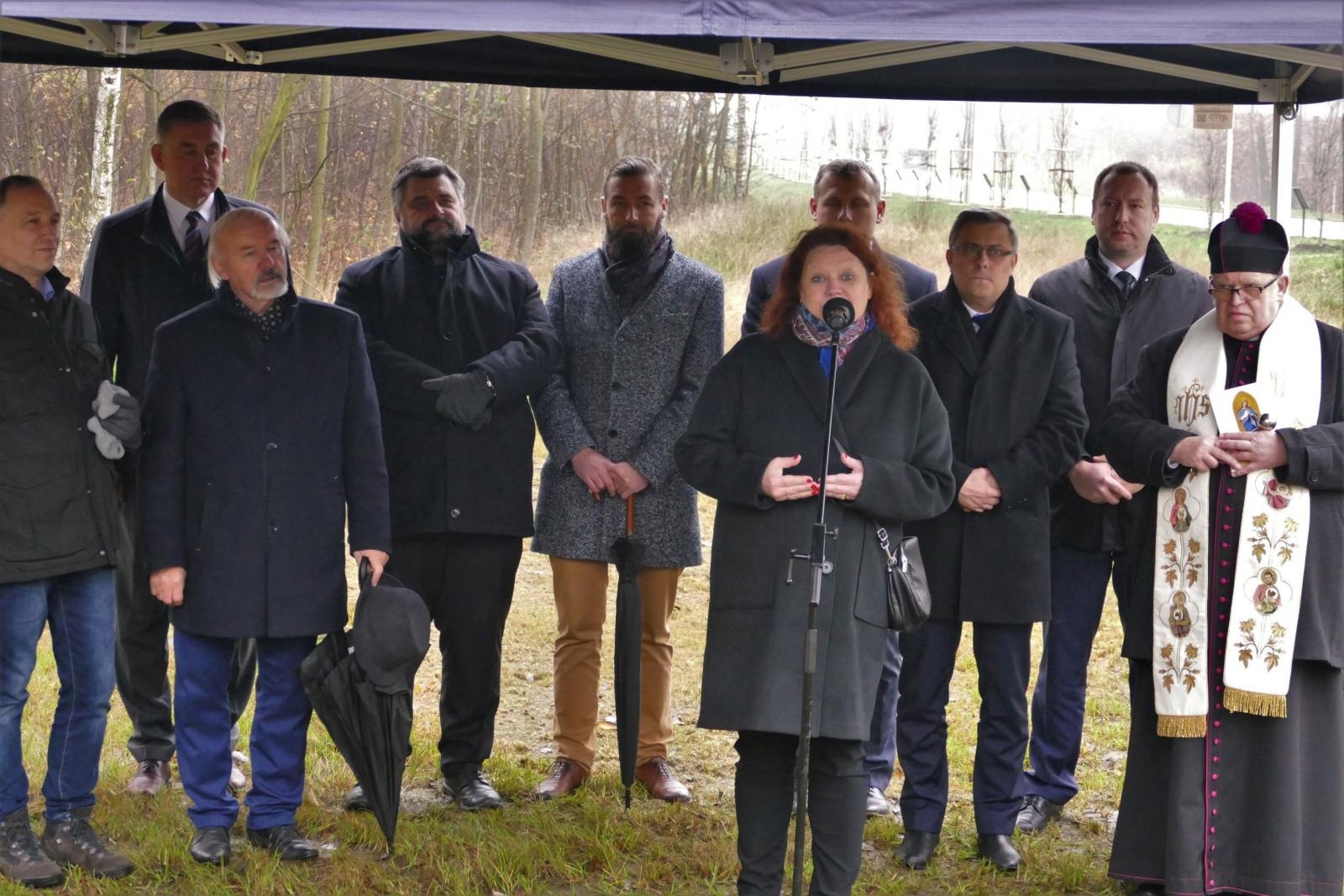 Zdjęcie w galerii na portalu naszraciborz.pl: Otwarcie Alei Polskiego Dziedzictwa Śląska w Katowicach wiadomości z regionu