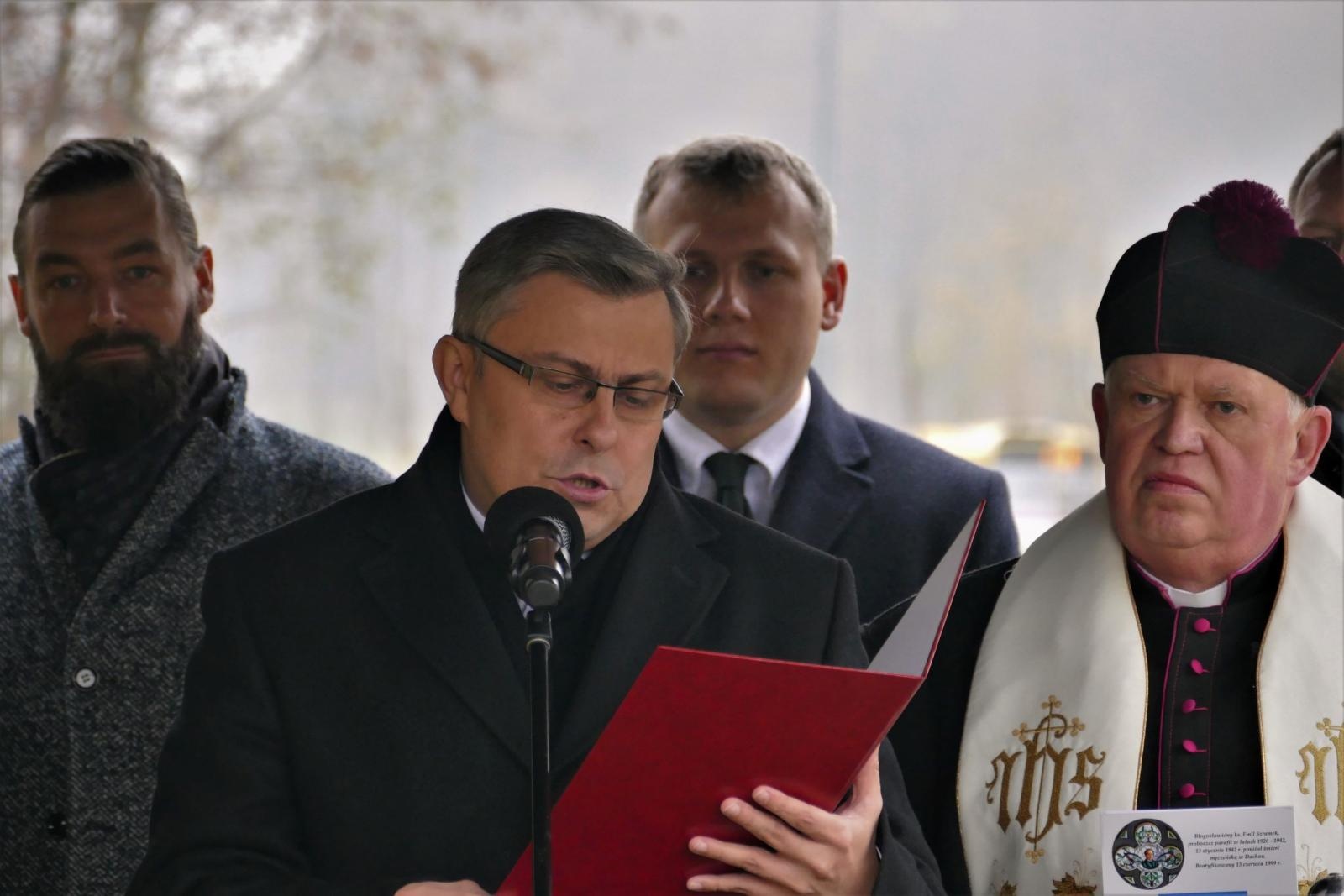 Zdjęcie w galerii na portalu naszraciborz.pl: Otwarcie Alei Polskiego Dziedzictwa Śląska w Katowicach wiadomości z regionu