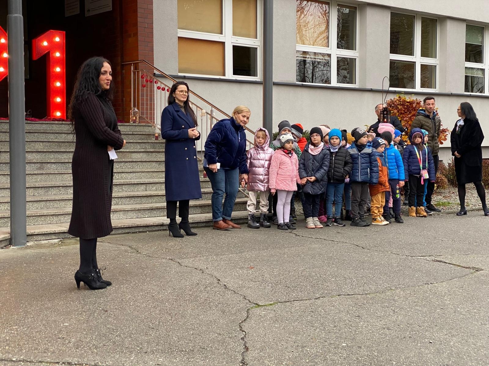 Zdjęcie w galerii na portalu naszraciborz.pl: Wizyta św. Marcina w Szkole na Ostrogu wiadomości z regionu