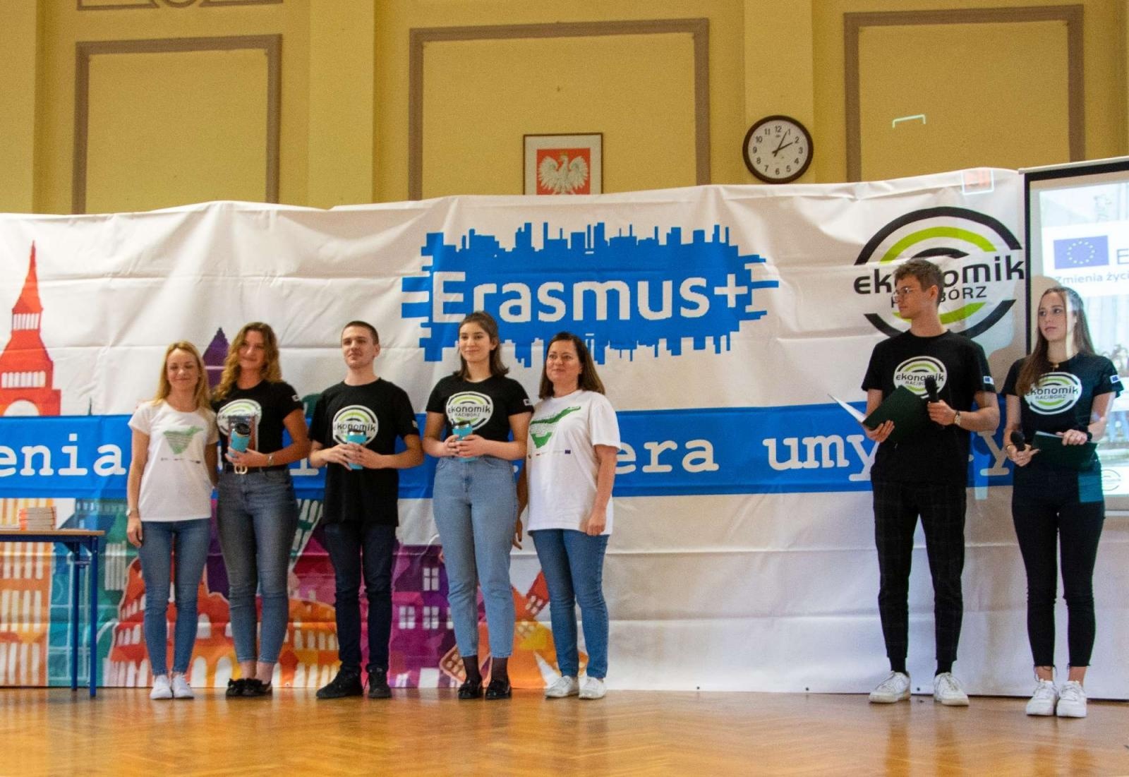 Zdjęcie w galerii na portalu naszraciborz.pl: Erasmus+ w raciborskim Ekonomiku. Staże są OK! wiadomości z regionu