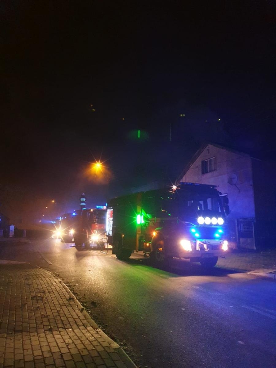 Zdjęcie w galerii na portalu naszraciborz.pl: Raport 998. Pożar sadzy w kominie w Bieńkowicach [FOTO] wiadomości z regionu