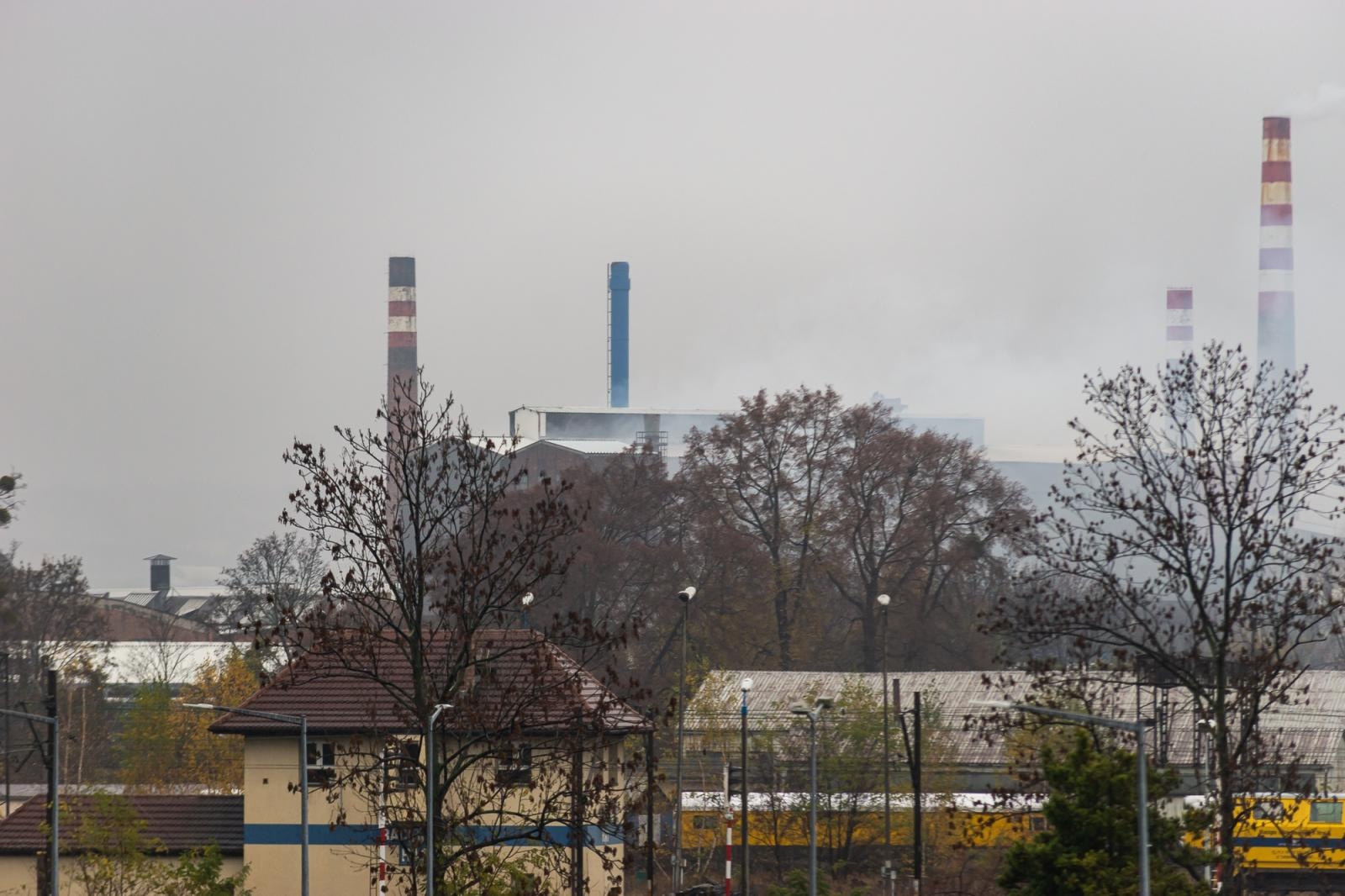 Zdjęcie w galerii na portalu naszraciborz.pl: Pożar na terenie zakładu przy Piaskowej wiadomości z regionu