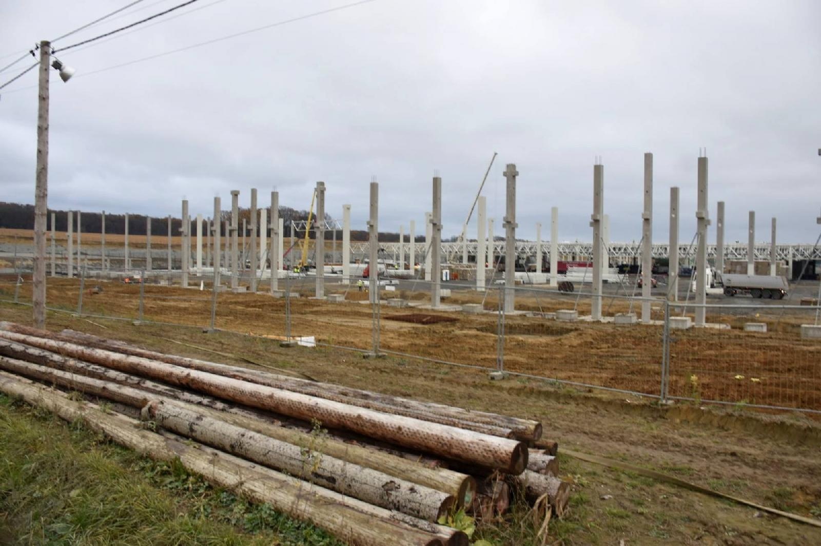 Zdjęcie w galerii na portalu naszraciborz.pl: Tak powstaje nowa fabryka Eko-Okien [FOTO] wiadomości z regionu