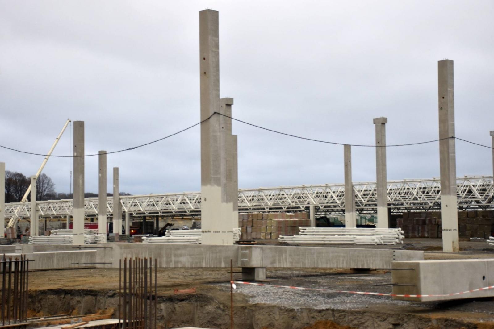 Zdjęcie w galerii na portalu naszraciborz.pl: Tak powstaje nowa fabryka Eko-Okien [FOTO] wiadomości z regionu