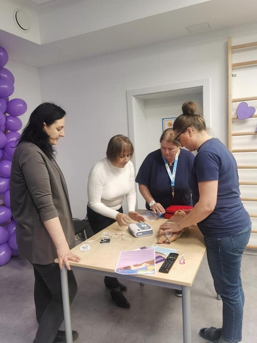 Zdjęcie w galerii na portalu naszraciborz.pl: Światowy Dzień Wcześniaka. Warsztaty w Raciborzu wiadomości z regionu