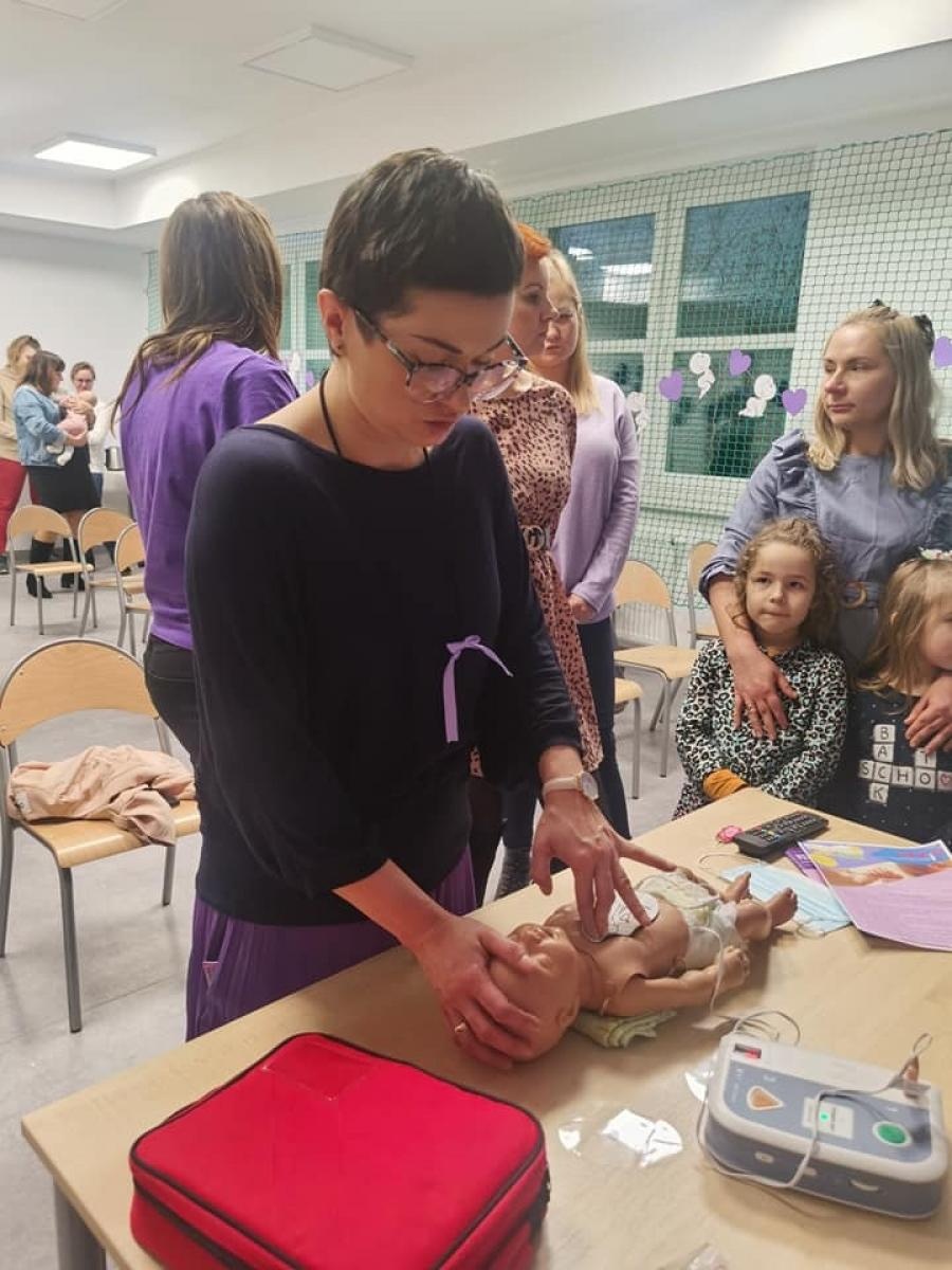 Zdjęcie w galerii na portalu naszraciborz.pl: Światowy Dzień Wcześniaka. Warsztaty w Raciborzu wiadomości z regionu