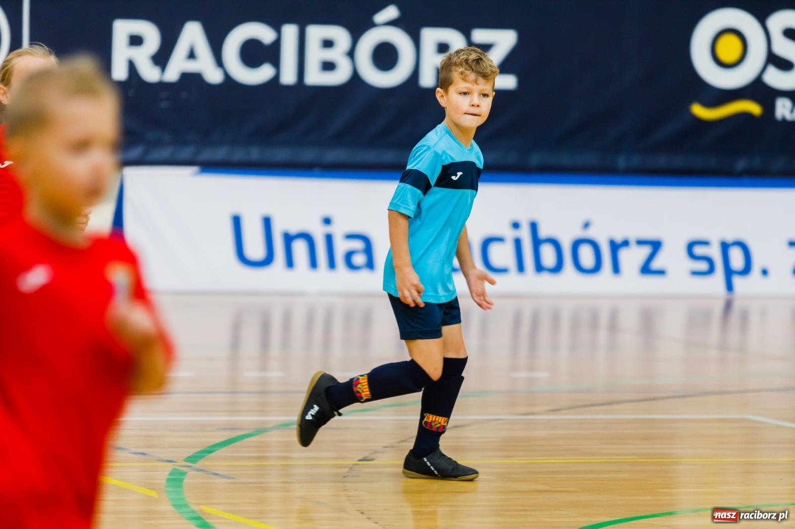 Zdjęcie w galerii na portalu naszraciborz.pl: Piłkarskie zmagania w hali przy Łąkowej. Turniej rocznika 2015 [FOTO] wiadomości z regionu