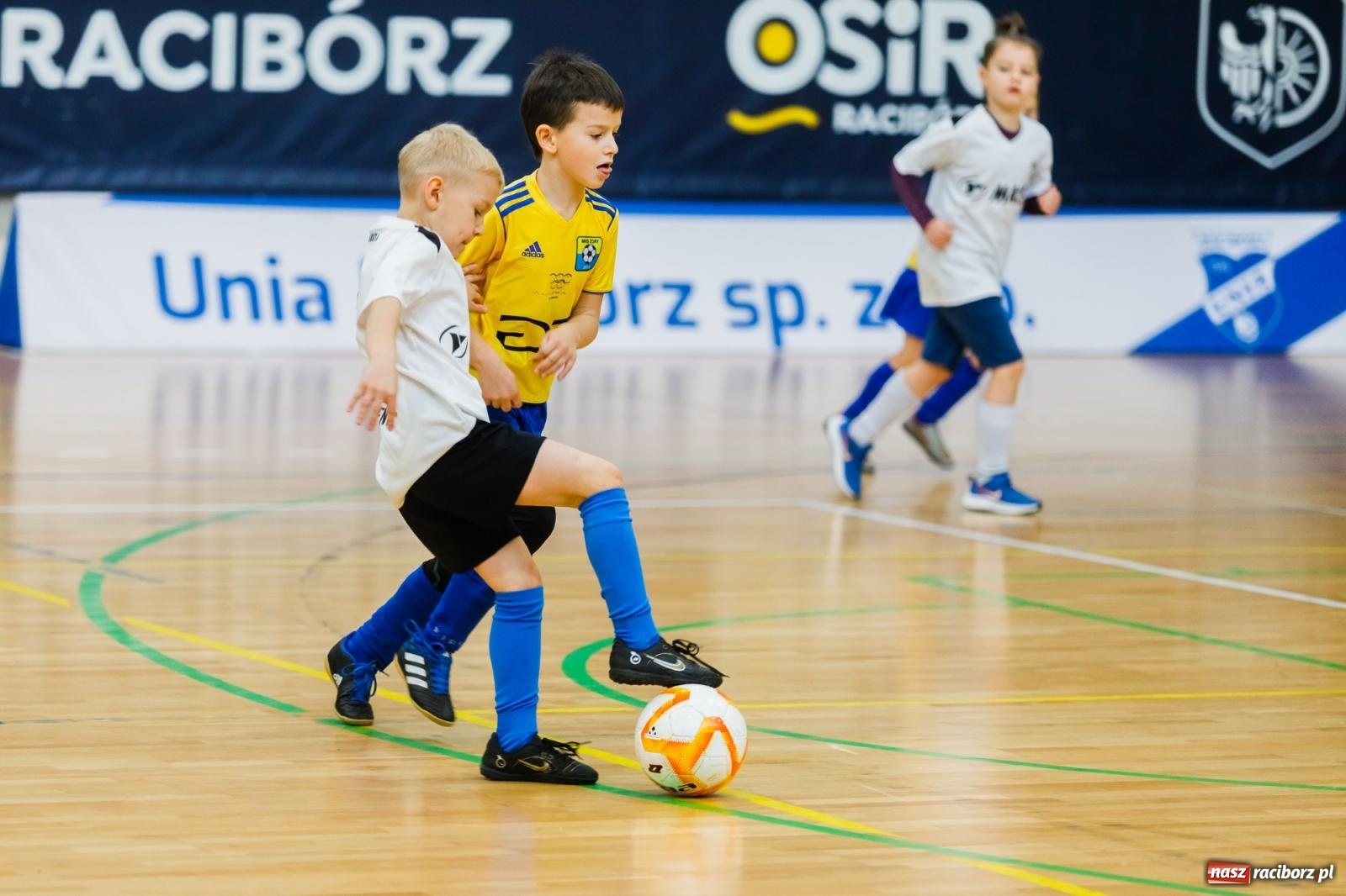 Zdjęcie w galerii na portalu naszraciborz.pl: Piłkarskie zmagania w hali przy Łąkowej. Turniej rocznika 2015 [FOTO] wiadomości z regionu