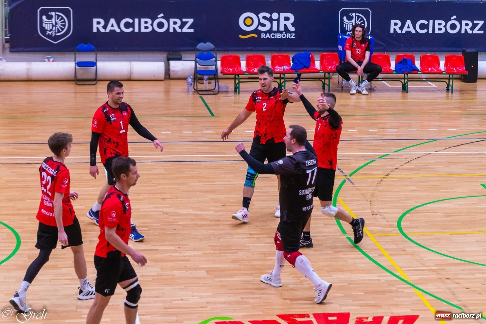 Zdjęcie w galerii na portalu naszraciborz.pl: Siatkarskie derby w gatunku horroru [FOTO] wiadomości z regionu