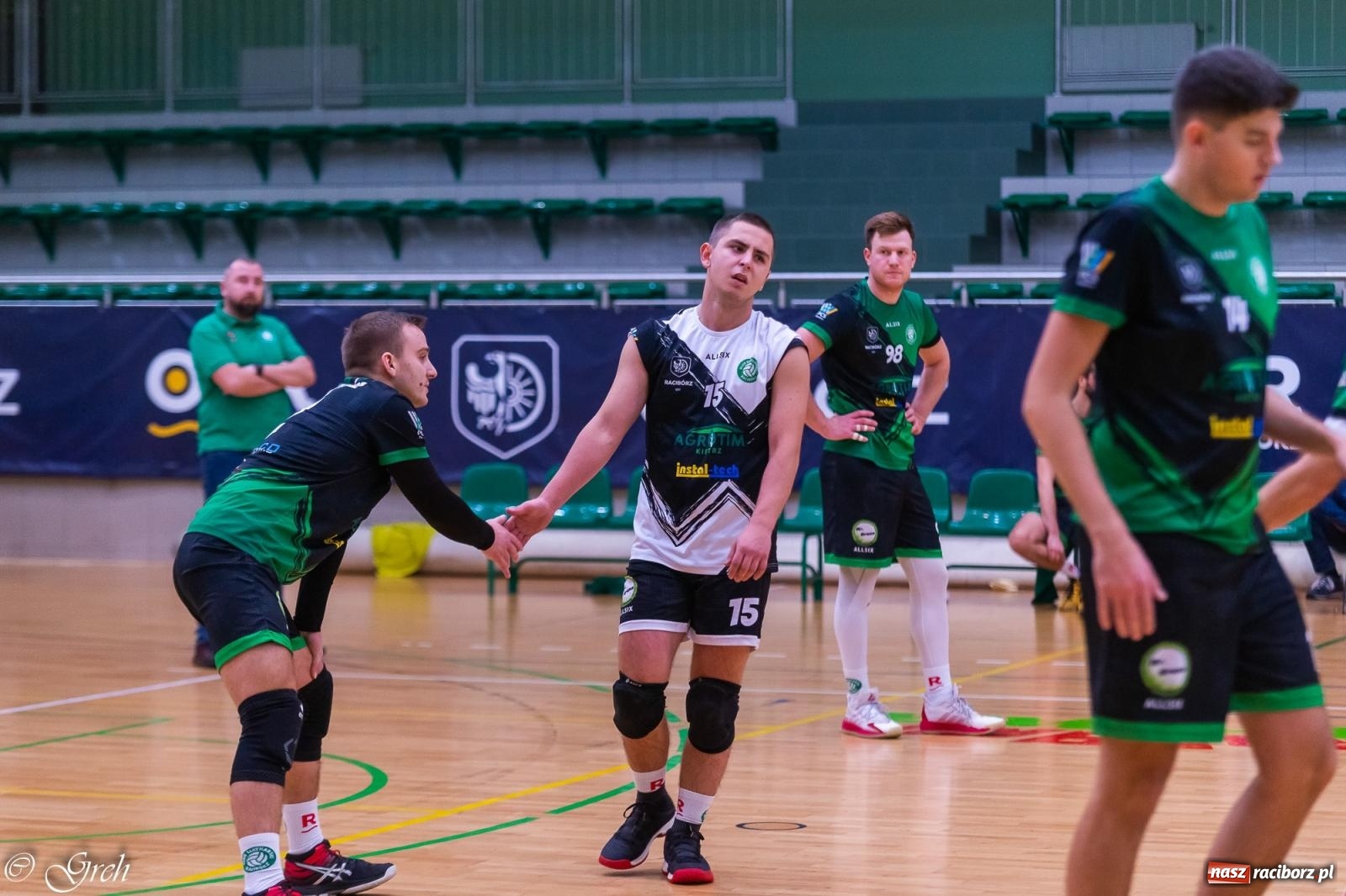 Zdjęcie w galerii na portalu naszraciborz.pl: Siatkarskie derby w gatunku horroru [FOTO] wiadomości z regionu