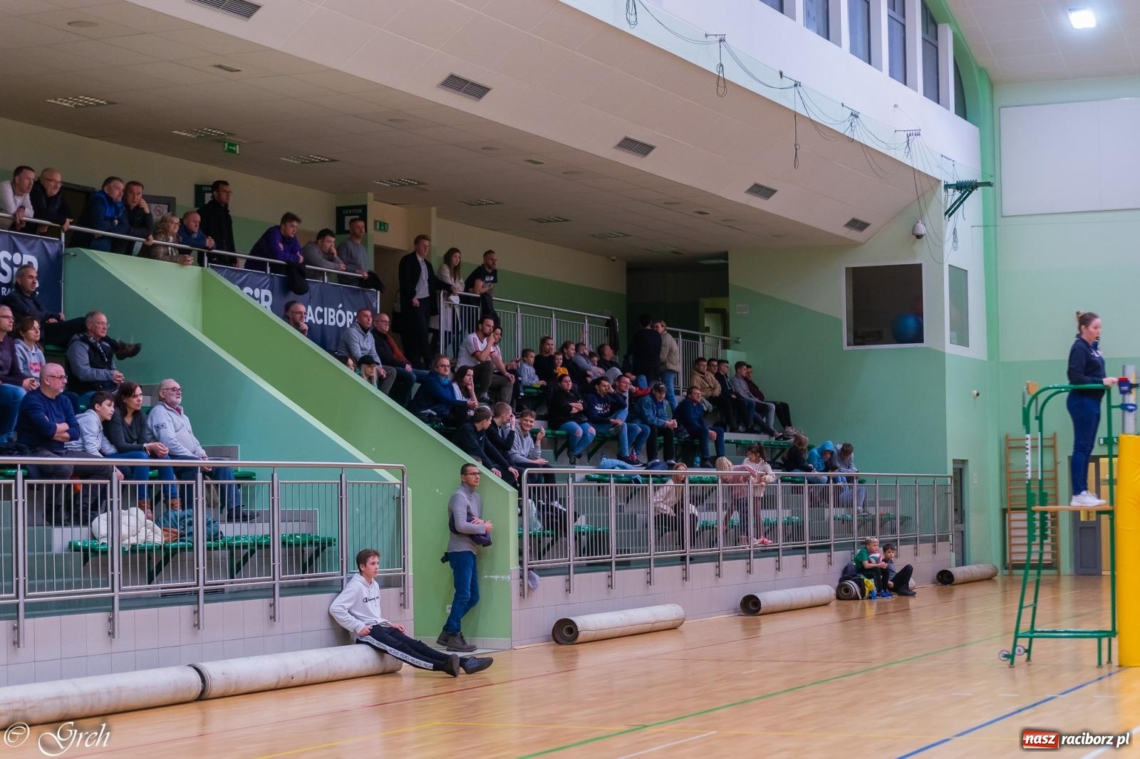 Zdjęcie w galerii na portalu naszraciborz.pl: Siatkarskie derby w gatunku horroru [FOTO] wiadomości z regionu