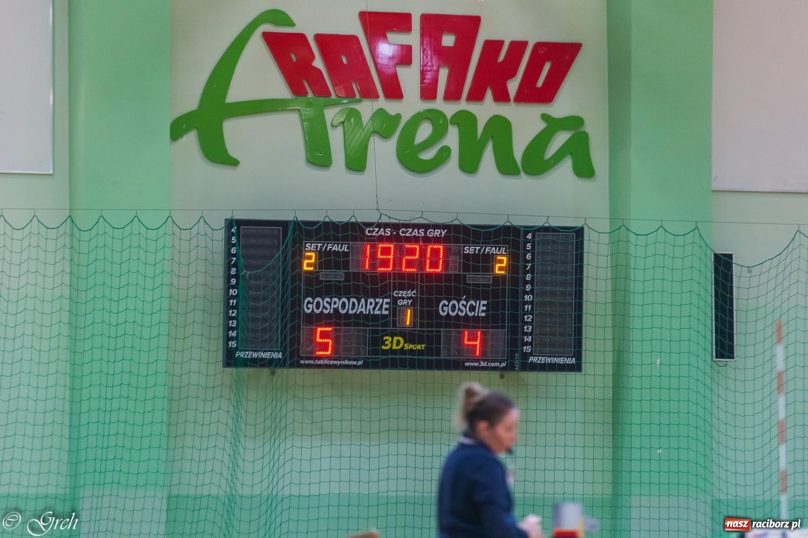 Zdjęcie w galerii na portalu naszraciborz.pl: Siatkarskie derby w gatunku horroru [FOTO] wiadomości z regionu