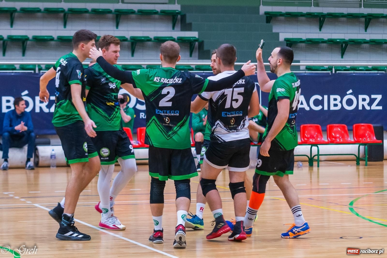 Zdjęcie w galerii na portalu naszraciborz.pl: Siatkarskie derby w gatunku horroru [FOTO] wiadomości z regionu