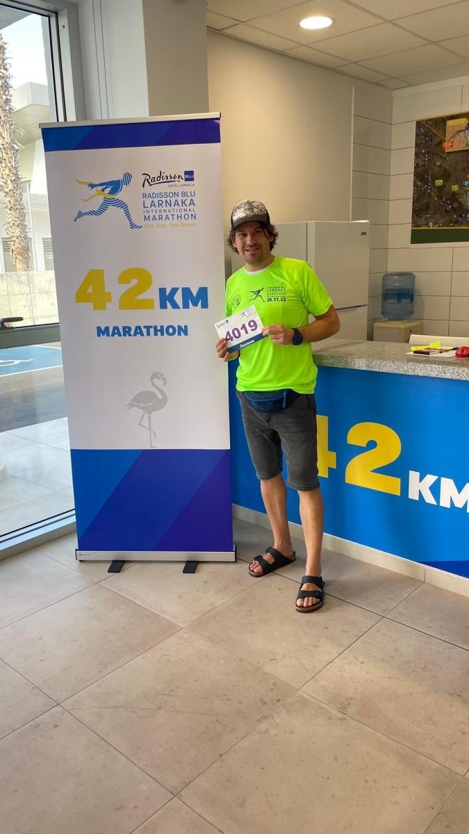 Zdjęcie w galerii na portalu naszraciborz.pl: Raciborzanie pobiegli w maratonie Radisson Blu Larnaka wiadomości z regionu