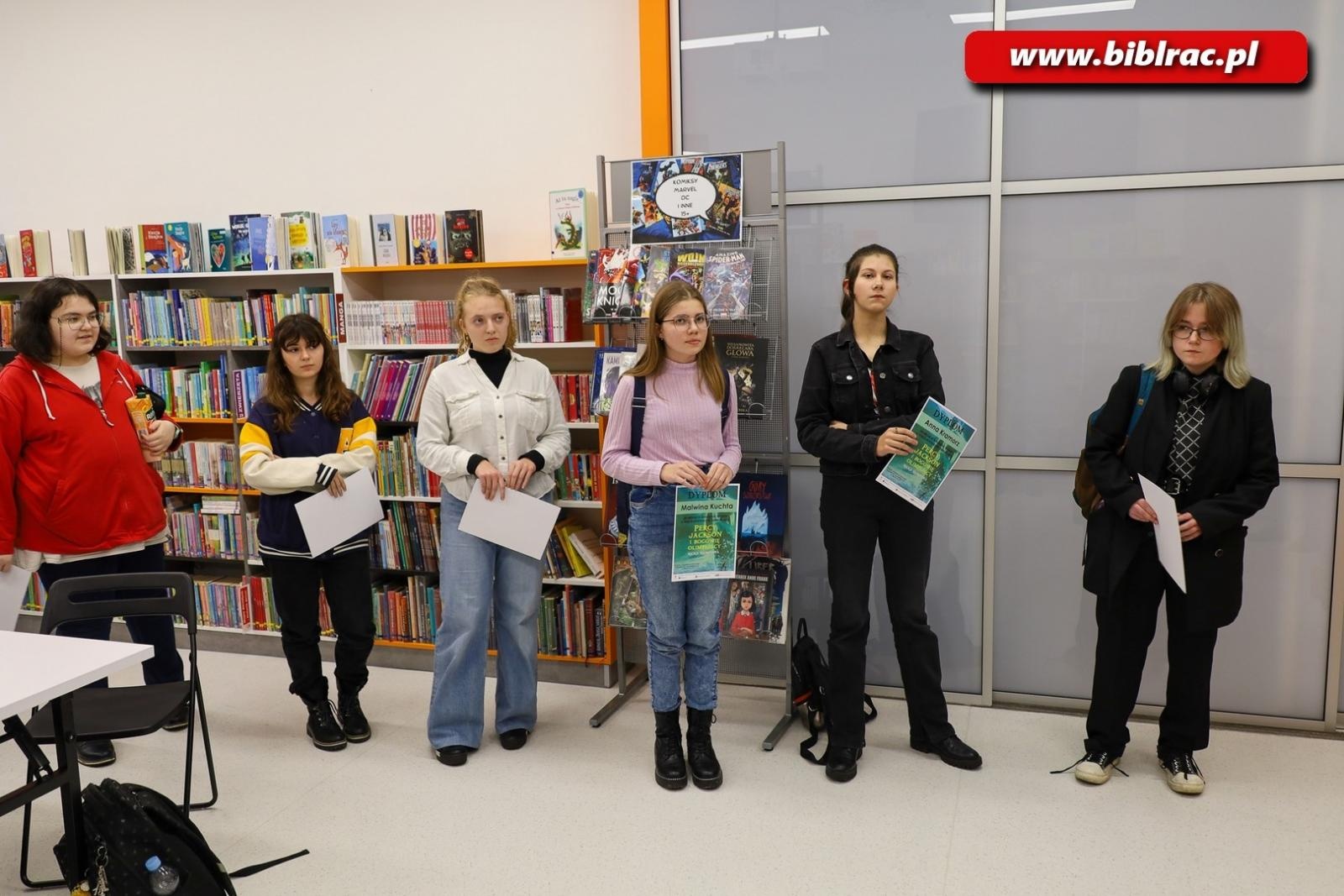 Zdjęcie w galerii na portalu naszraciborz.pl: Rozstrzygnięto konkurs wiedzy dla fanów serii Percy Jackson wiadomości z regionu