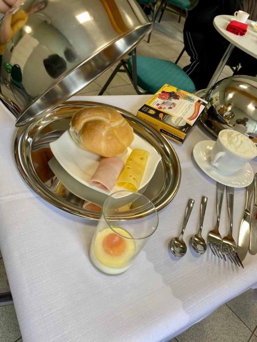 Zdjęcie w galerii na portalu naszraciborz.pl: Wielkie cypryjskie śniadanie. Kuchnie świata w CKZiU nr 1 w Raciborzu wiadomości z regionu