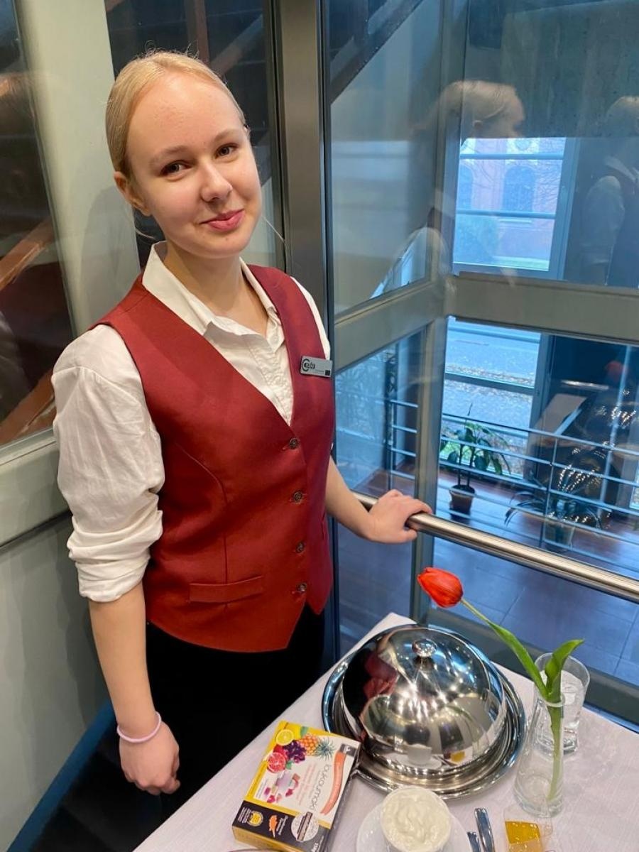 Zdjęcie w galerii na portalu naszraciborz.pl: Wielkie cypryjskie śniadanie. Kuchnie świata w CKZiU nr 1 w Raciborzu wiadomości z regionu