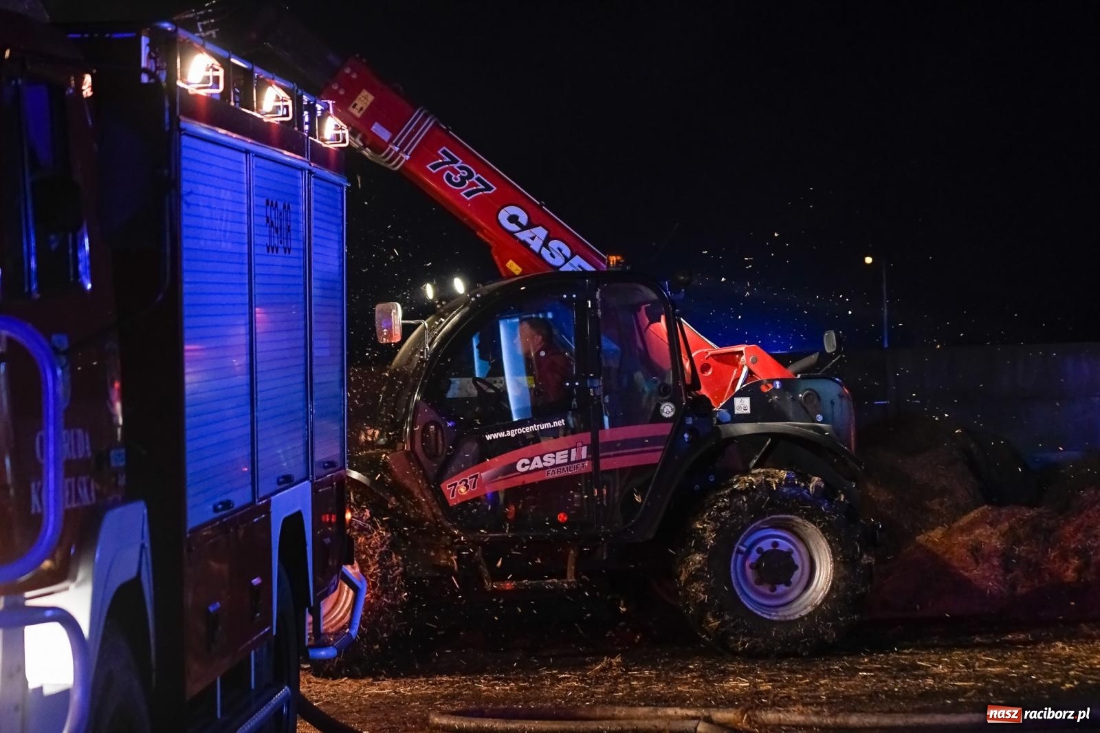 Zdjęcie w galerii na portalu naszraciborz.pl: Ogromny pożar gospodarstwa w Budziskach [FOTO i WIDEO] wiadomości z regionu