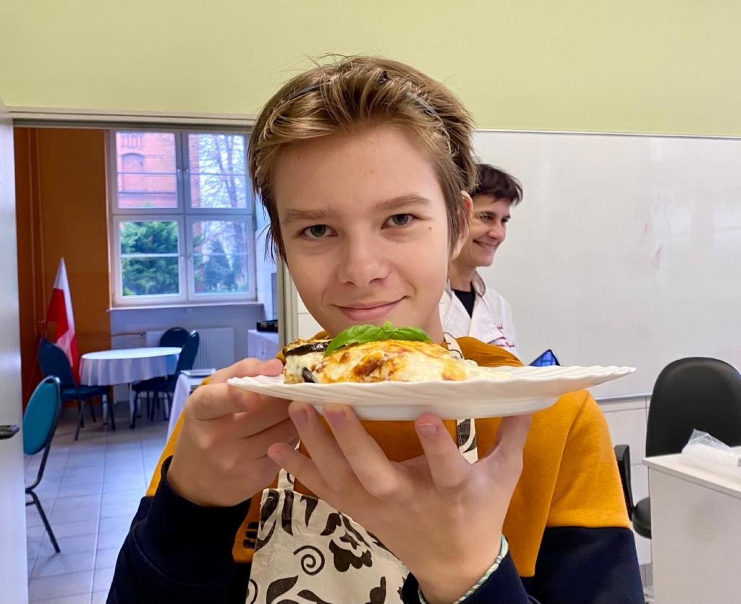 Zdjęcie w galerii na portalu naszraciborz.pl: Kulinarna podróż na Cypr - tylko w CKZiU nr 1 w Raciborzu wiadomości z regionu