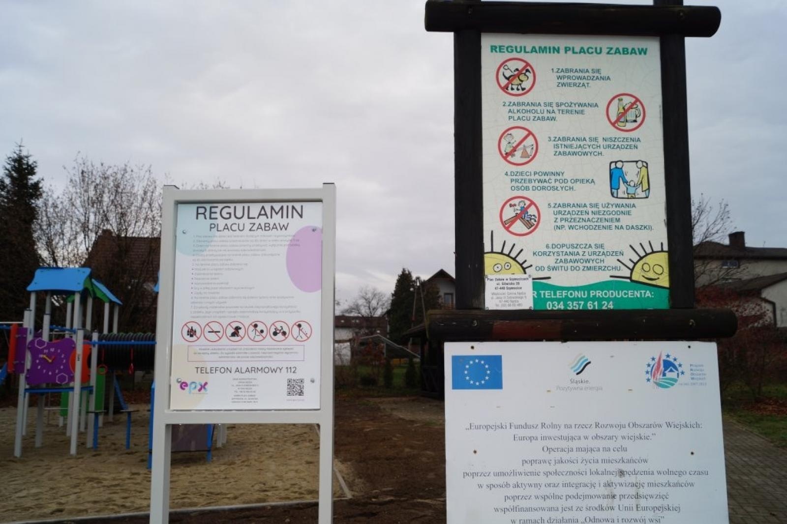 Zdjęcie w galerii na portalu naszraciborz.pl: Szymocice mają nowy plac zabaw wiadomości z regionu