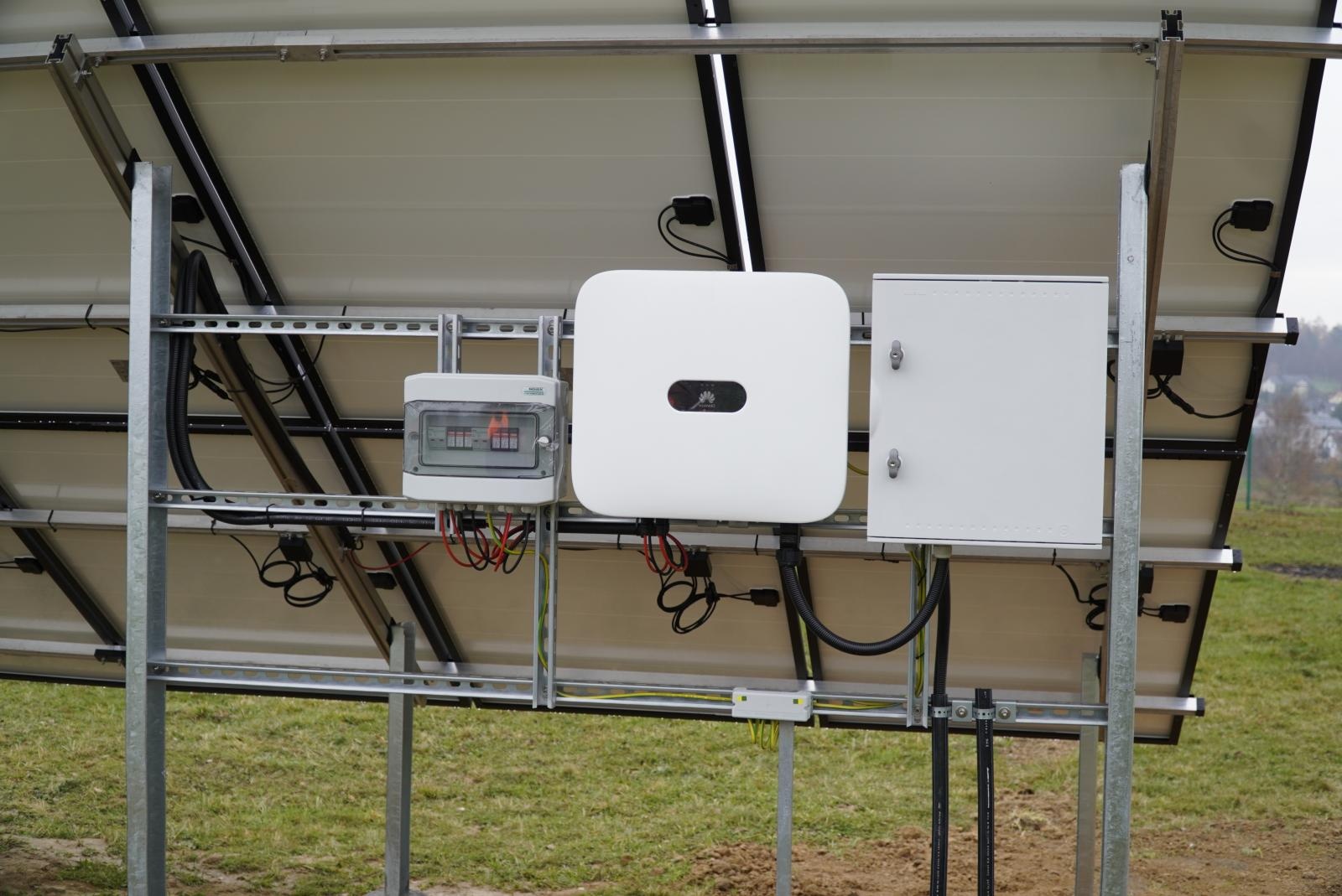 Zdjęcie w galerii na portalu naszraciborz.pl: Druga farma fotowoltaiczna Wodociągów Raciborskich wiadomości z regionu