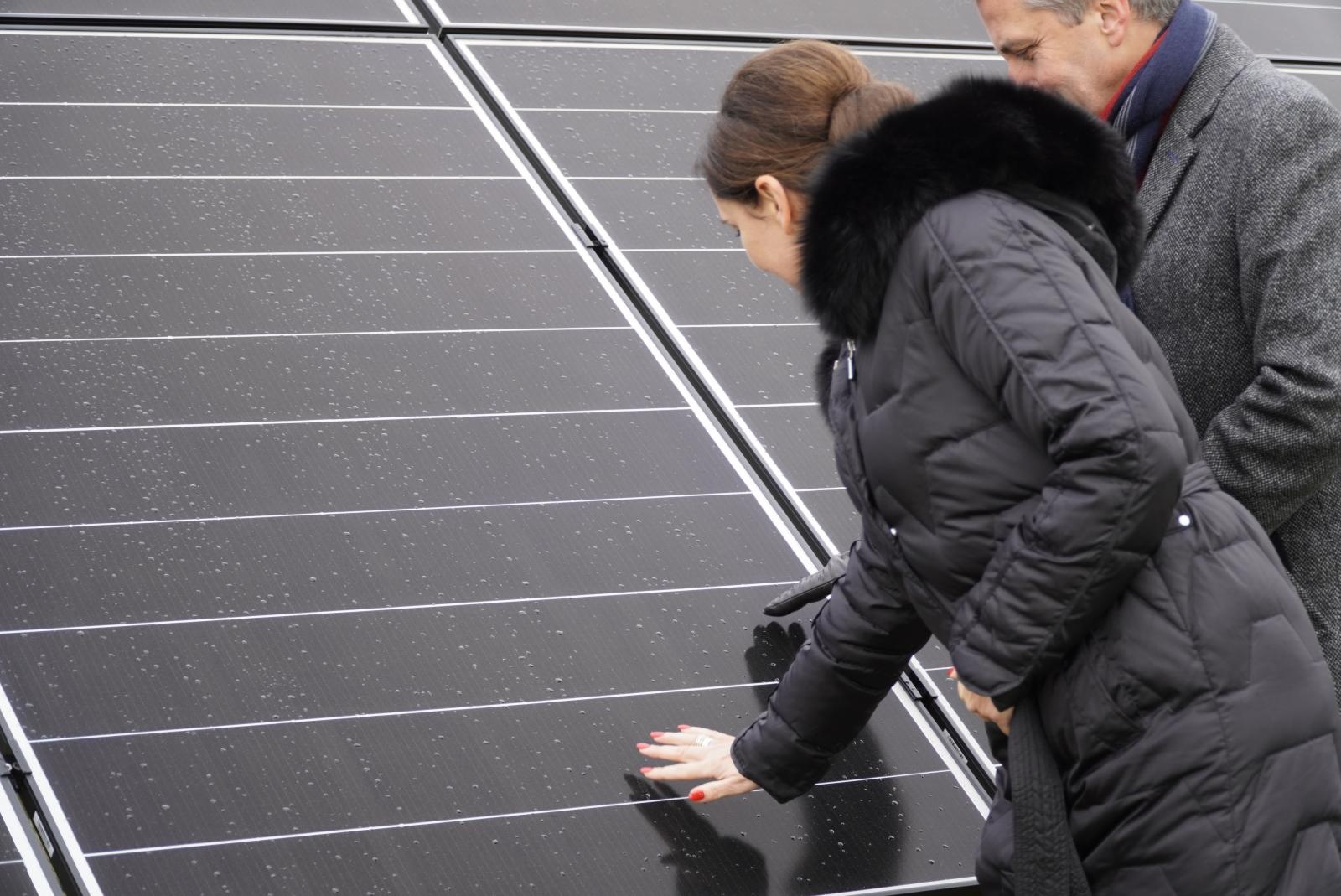 Zdjęcie w galerii na portalu naszraciborz.pl: Druga farma fotowoltaiczna Wodociągów Raciborskich wiadomości z regionu