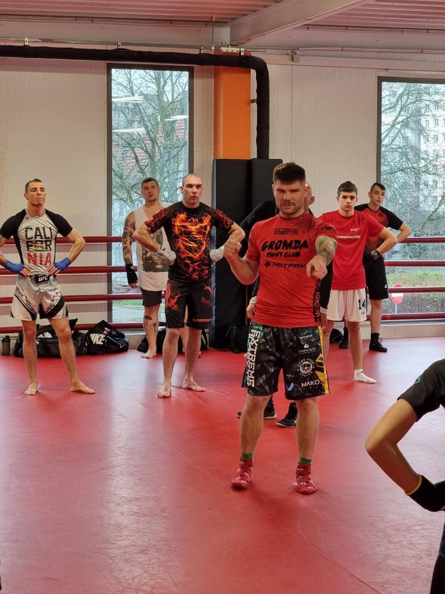 Zdjęcie w galerii na portalu naszraciborz.pl: Mistrz Gromdy w Brooklyn Gym w Raciborzu wiadomości z regionu