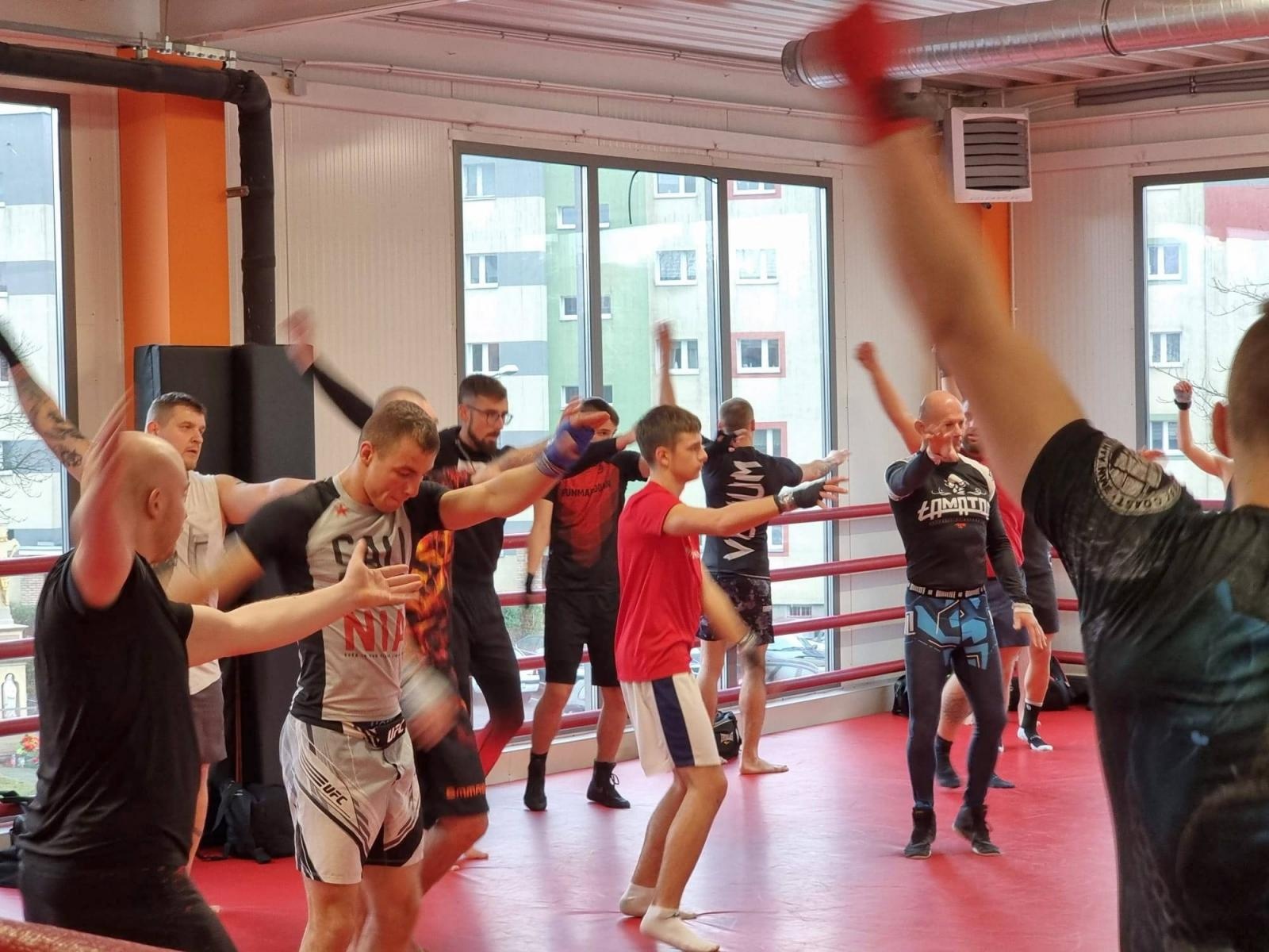 Zdjęcie w galerii na portalu naszraciborz.pl: Mistrz Gromdy w Brooklyn Gym w Raciborzu wiadomości z regionu