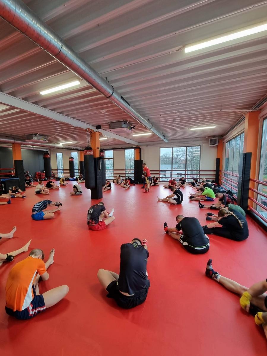 Zdjęcie w galerii na portalu naszraciborz.pl: Mistrz Gromdy w Brooklyn Gym w Raciborzu wiadomości z regionu