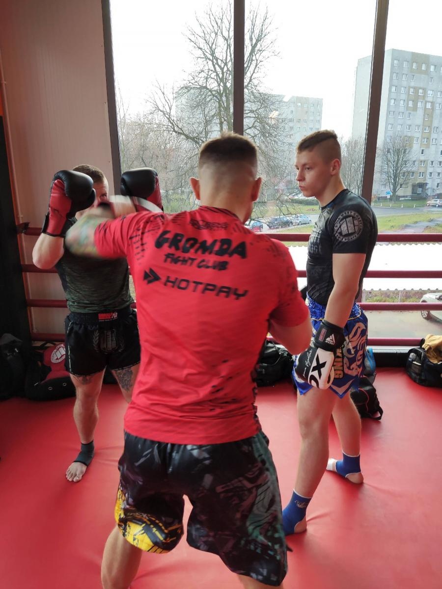 Zdjęcie w galerii na portalu naszraciborz.pl: Mistrz Gromdy w Brooklyn Gym w Raciborzu wiadomości z regionu