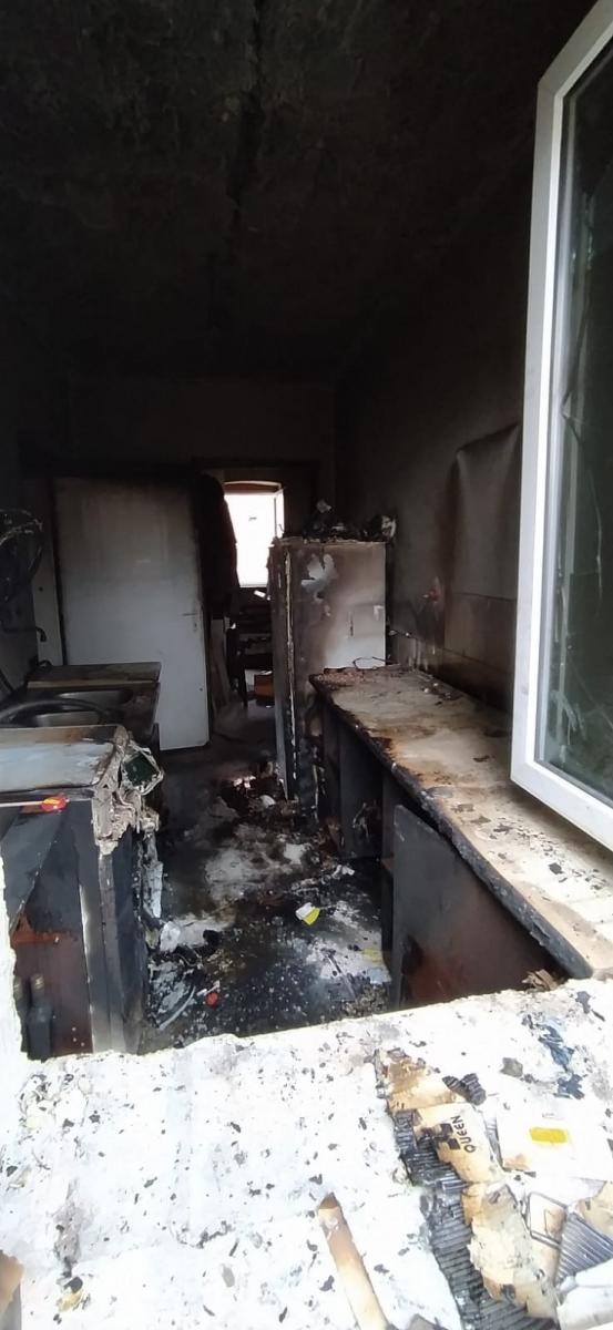 Zdjęcie w galerii na portalu naszraciborz.pl: Potrawa na gazie przyczyną pożaru w Raszczycach [FOTO] wiadomości z regionu