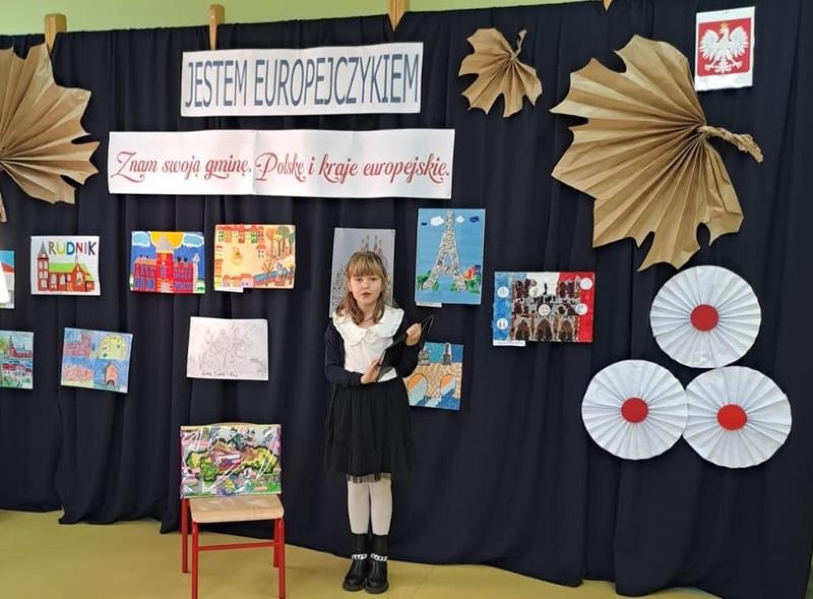 Zdjęcie w galerii na portalu naszraciborz.pl: Jestem Europejczykiem. Konkurs w Rudniku wiadomości z regionu