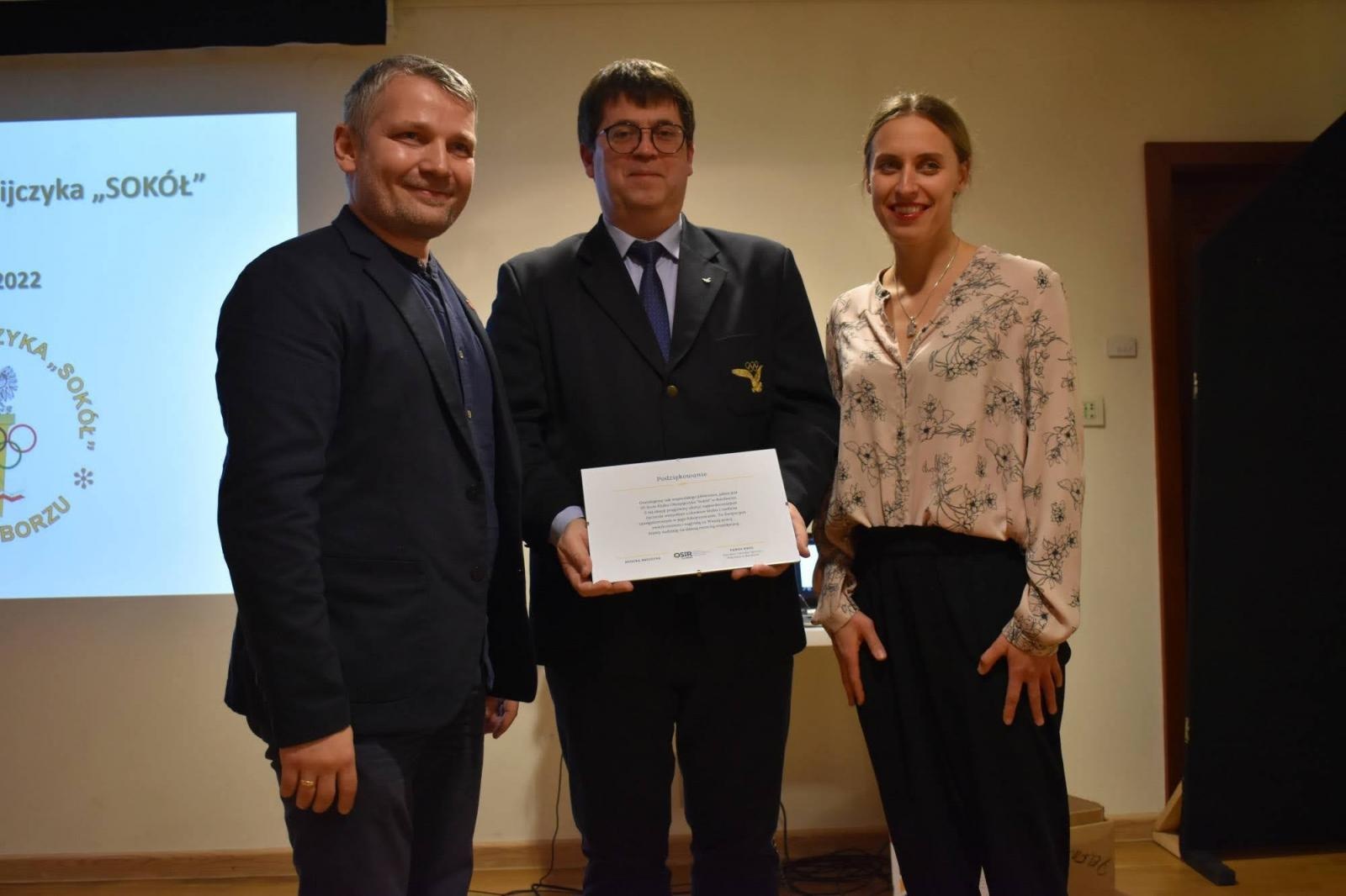 Zdjęcie w galerii na portalu naszraciborz.pl: Obchody 35-lecia Klubu Olimpijczyka Sokół w Raciborzu wiadomości z regionu