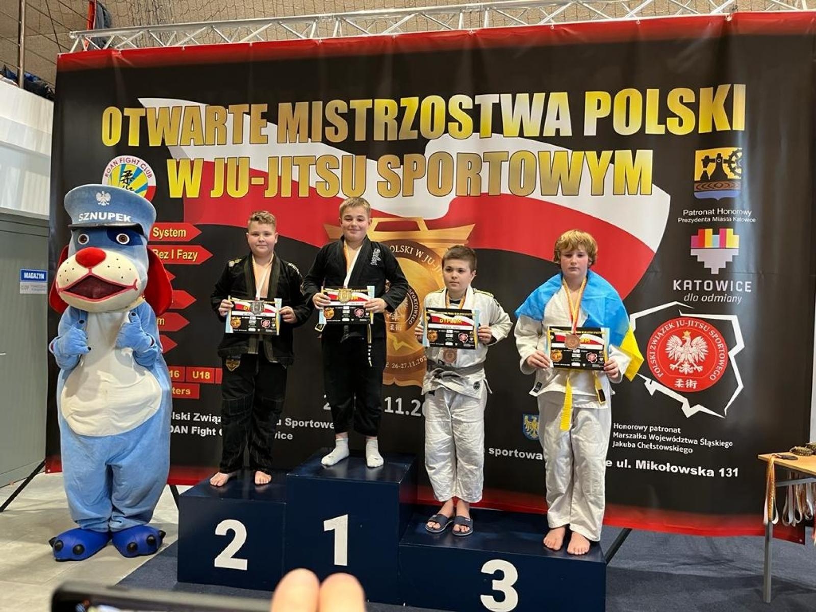 Zdjęcie w galerii na portalu naszraciborz.pl: Kuźniańska Sparta z medalami mistrzostw Polski w ju-jitsu wiadomości z regionu