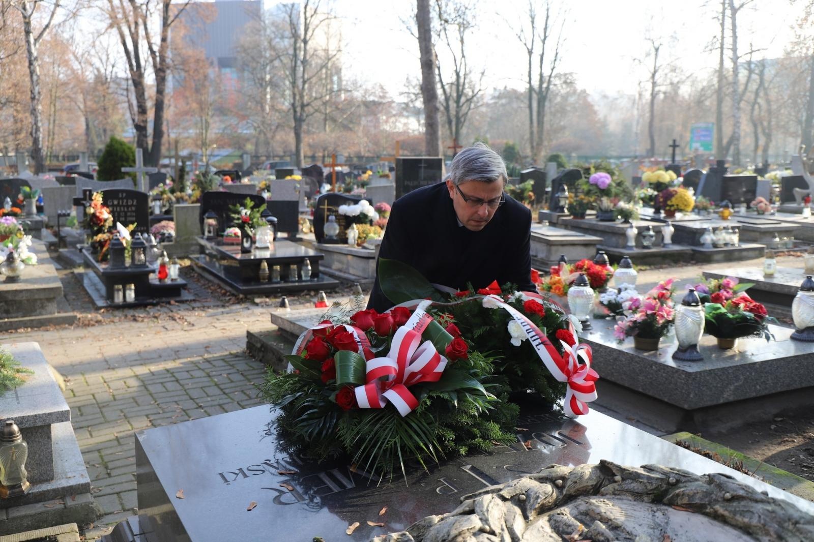 Zdjęcie w galerii na portalu naszraciborz.pl: Setna rocznica śmierci Józefa Rymera, pierwszego wojewody śląskiego rodem spod Raciborza wiadomości z regionu