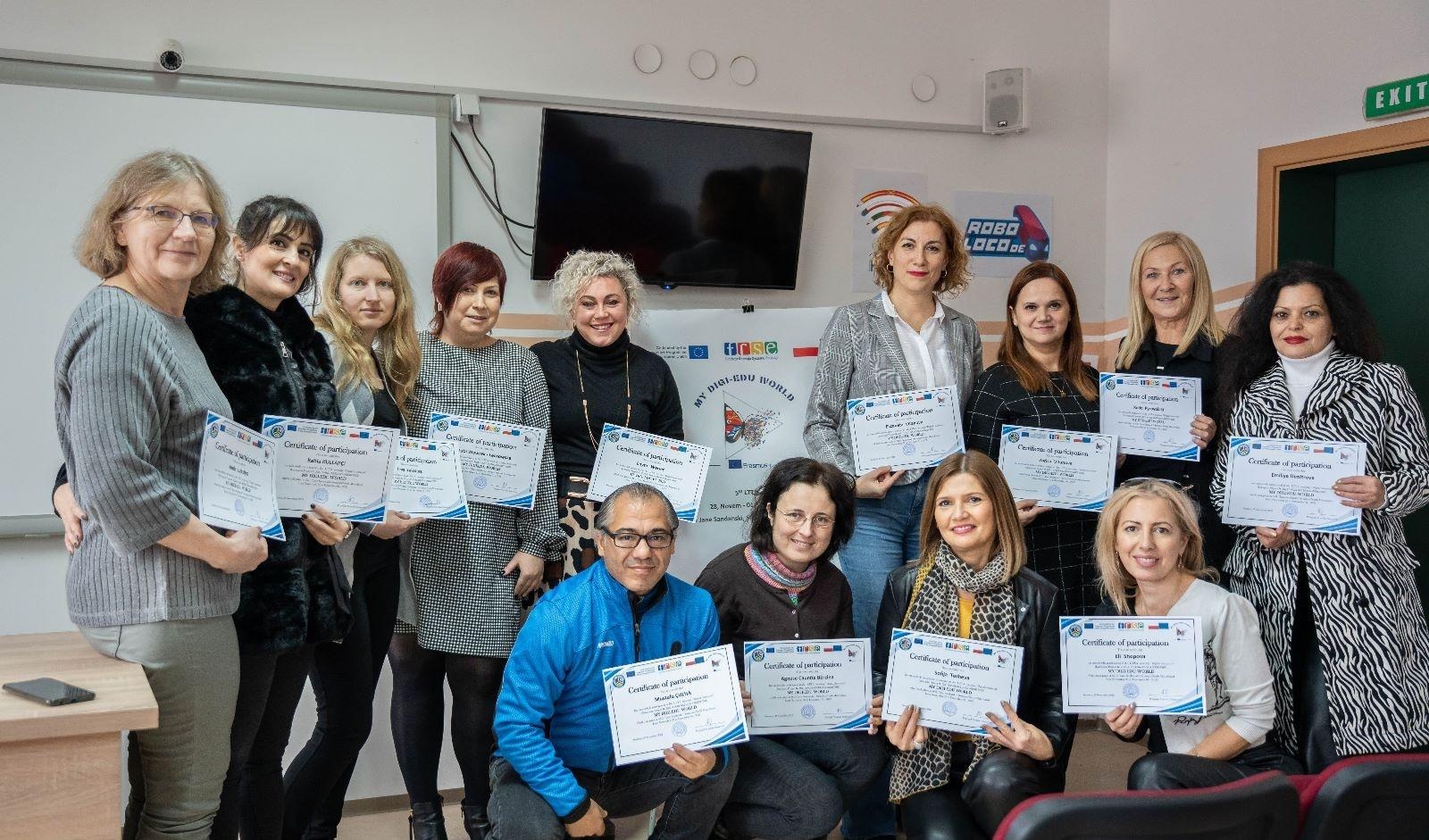 Zdjęcie w galerii na portalu naszraciborz.pl: Erasmus+. Nauczyciele ZSP 4 z Raciborza w Macedonii Północnej wiadomości z regionu