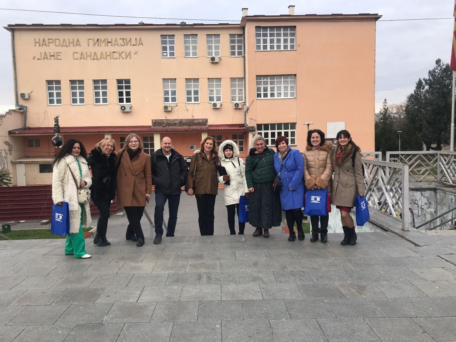 Zdjęcie w galerii na portalu naszraciborz.pl: Erasmus+. Nauczyciele ZSP 4 z Raciborza w Macedonii Północnej wiadomości z regionu