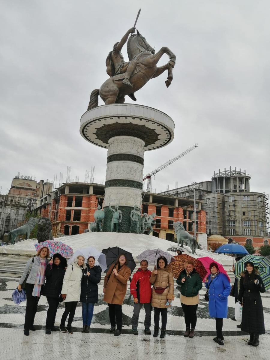 Zdjęcie w galerii na portalu naszraciborz.pl: Erasmus+. Nauczyciele ZSP 4 z Raciborza w Macedonii Północnej wiadomości z regionu