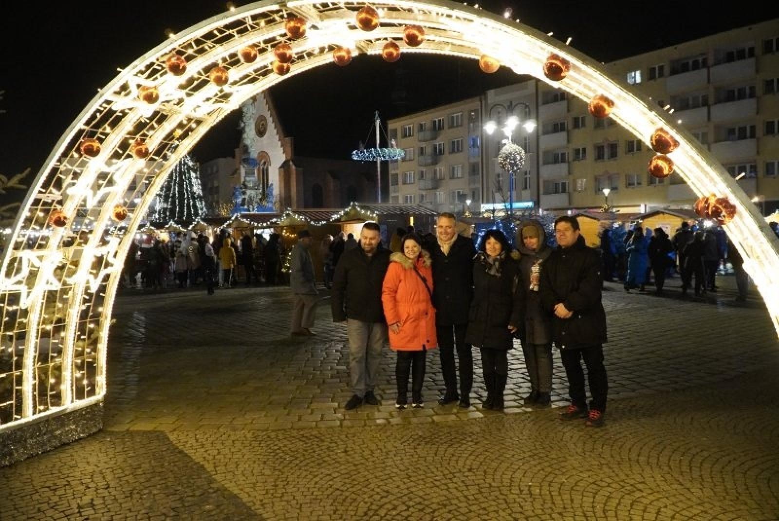 Zdjęcie w galerii na portalu naszraciborz.pl: Delegacja Węgrów z wizytą w Raciborzu wiadomości z regionu