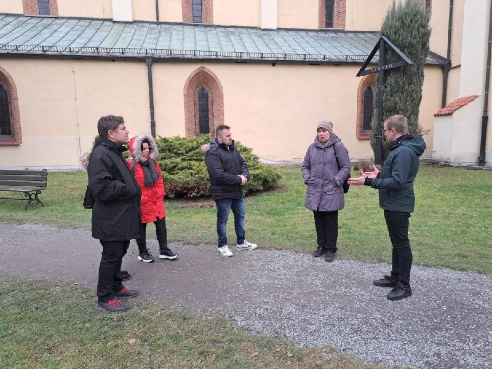 Zdjęcie w galerii na portalu naszraciborz.pl: Delegacja Węgrów z wizytą w Raciborzu wiadomości z regionu